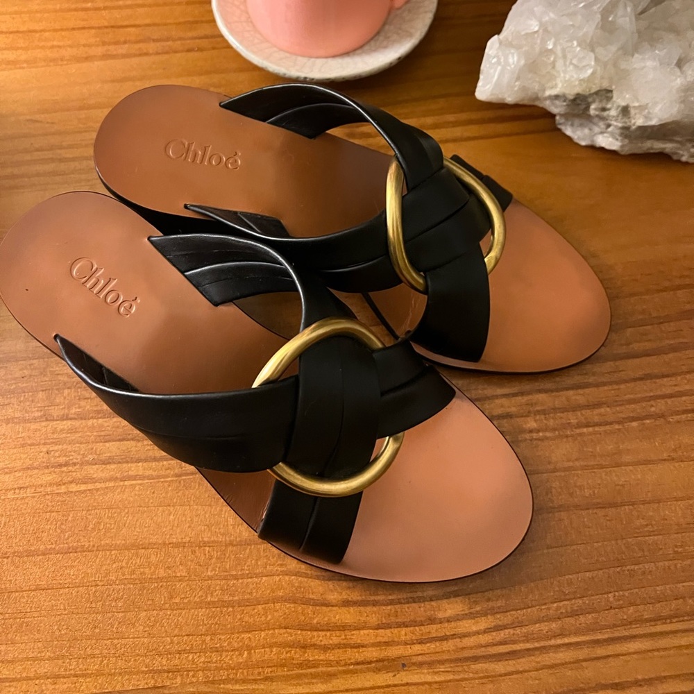 Chloé Rony Chunky Sandal - Picture 3 of 10
